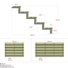 Plus 5 TRIN TERRASSETRAPPE 1800 X 880 MM