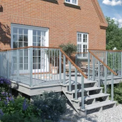 Plus 4 TRIN TERRASSETRAPPE 1200 X 710 MM New