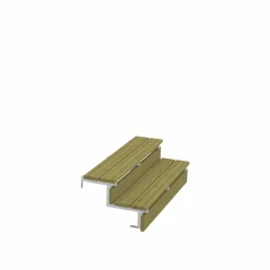 Plus 2 TRIN TERRASSETRAPPE 1200 X 370 MM Clearance
