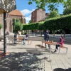 Plus BORDBÆNKESÆT GYLDENBRUN^ Bord- & Bænkesæt