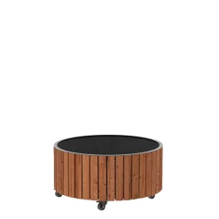Plus CIRCLE PLANTEKASSE GYLDENBRUN 35 X 70 X 70 CM^ Højbede & Plantekasser