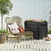 Plus CUBIC BLOMSTERKASSE SORT 70 X 50 X 87 CM Discount