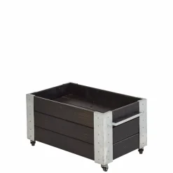 Plus CUBIC BLOMSTERKASSE SORT 45 X 87 X 50 CM^ Højbede & Plantekasser