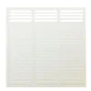Plus DECORA HEGN FUNGICIDBEHANDLET & GRUNDMALET 2 GANGE HVID 180 X 180 CM New