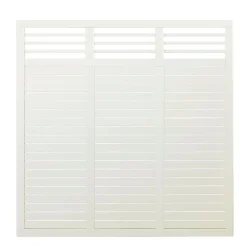 Plus DECORA HEGN FUNGICIDBEHANDLET & GRUNDMALET 2 GANGE HVID 180 X 180 CM New