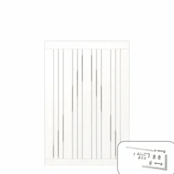 Plus ENKELTLÅGE FUNGICIDBEHANDLET & GRUNDMALET 2 GANGE HVID 95 X 140 CM Discount