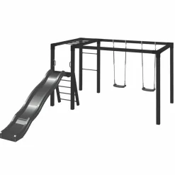 Plus GYNGESTATIV 208 X 198 X 340 CM SORT Clearance