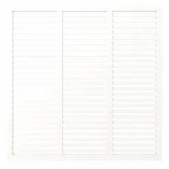 Plus HEGN FUNGICIDBEHANDLET & GRUNDMALET 2 GANGE HVID 180 X 180 CM New