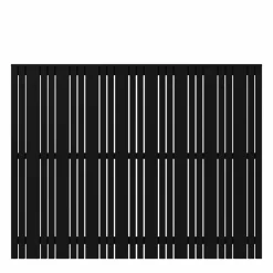 Plus HEGN FUNGICIDBEHANDLET OG GRUNDMALET SORT 180 X 140 CM^ Træhegn