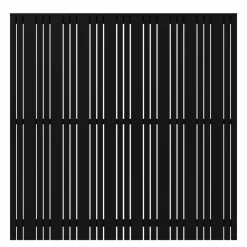 Plus HEGN FUNGICIDBEHANDLET OG GRUNDMALET SORT 180 X 180 CM^ Træhegn