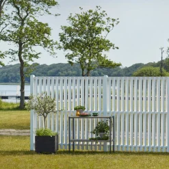 Plus NAGANO HEGN FUNGICIDBEHANDLET & GRUNDMALET 2 GANGE HVID 180 X 180 CM Discount