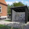 Plus NORDIC 1 MODUL ÅBEN STANDARD CYKELSKUR 5 M²^ Cykelskure