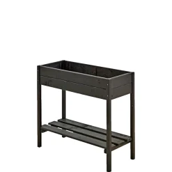 Plus PÅ BEN PLANTEKASSE SORT 79 X 38 X 88 CM^ Højbede & Plantekasser