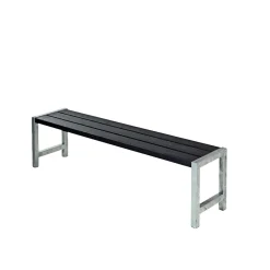 Plus PLANKEBÆNK SORT 176 CM Clearance