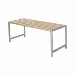 Plus PLANKEBORD GYLDENBRUN NÅLETRÆ / STÅL^ Tilbehør Havemøbler