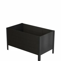 Plus PLANTEKASSE SORT 46.50 X 46 X 83 CM^ Højbede & Plantekasser