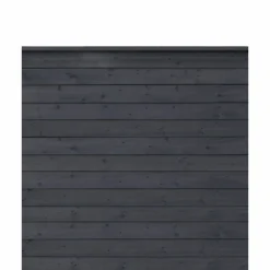 Plus PROFILHEGN TRYKIMPRÆGNERET OG GRUNDMALET SORT 174 X 166 CM^ Træhegn