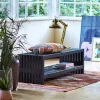 Plus RUSTIK TRALLEBÆNK SORT 138 CM^ Havebænke