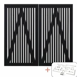 Plus SENDAI LÅGE FUNGICIDBEHANDLET OG GRUNDMALET SORT 200 X 180 CM Discount