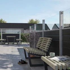 Plus STÅLSTOLPE VARMGALVANISERET STÅL 8 X 8 X 238 CM Discount