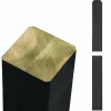 Plus STOLPE OMLIMET TRYKIMPRÆGNERET NTR KL. A OG GRUNDMALET SORT 9 X 9 X 268 CM Discount
