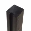 Plus STOLPE TRYKIMPRÆGNERET NTR KL. A OG GRUNDMALET SORT 9 X 9 CM^ Træhegn