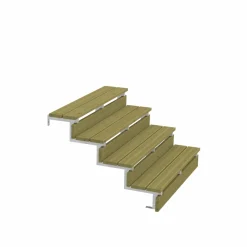 Plus TERRASSETRAPPE 1200 X 710 MM^ Trappevanger