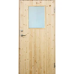 Plus VIBO STANDARD M/VINDUE UDHUSDØR 105 X 886 X 1978 MM HØJRE Sale