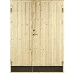Plus VIBO UDHUSDØRE DOBBELT UDHUSDØR 105 X 1278 X 1878 MM HØJRE Online