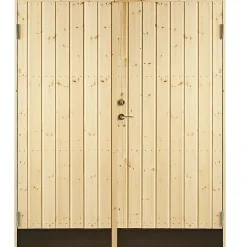 Plus VIBO UDHUSDØRE DOBBELT UDHUSDØR 105 X 1512 X 1978 MM HØJRE^ Yderdøre