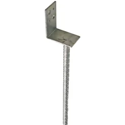 PN beslag STOLPEBÆRER 75X90X400 MM VARMGALVANISERET New
