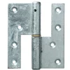 PN beslag VINDUES- OG DØRHÆNGSEL 123X45 MM VENSTRE VARMFORZINKET 1 STK Outlet