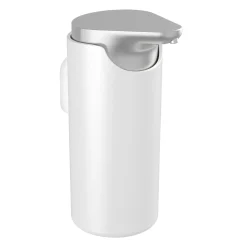 Pressalit STYLE SÆBEDISPENSER BØRSTET STÅL/HVID^ Tilbehør Badeværelse