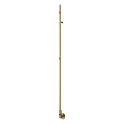 Prestige INES EL-HÅNDKLÆDETØRRER MESSING 22X1500MM^ Håndklædetørrere