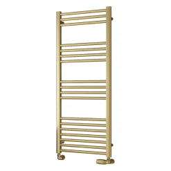 Prestige OTTONE HÅNDKLÆDETØRRER, CENTRAL- OG FJERNVARME MESSING 500X1200MM^ Håndklædetørrere