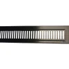 Purus 900 MM RIB, SORT AFLØBSRIST 92.50 X 900 MM Sale