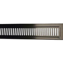 Purus 1000 MM RIB, SORT AFLØBSRIST 92.50 X 1000 MM^ Rammer & Riste