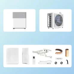 Qlima MIDEA PORTASPLIT AIRCONDITION^ Ventilatorer Mobile