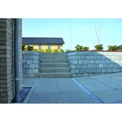 RBR ROYAL STØTTEMUR 18.80 X 30 X 25 CM GRÅ Outlet