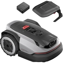 Roborock ROCKNEO Q110 ROBOTPLÆNEKLIPPER INKL. GARAGE OG 4G MODUL 1000 M2^ Robotplæneklippere
