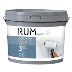 Rum 03 LOFTSMALING 9 L HVID^ Loftmaling