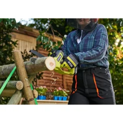 Ryobi GRENSAV AKKU 15 CM MED BATTERI OG LADER^ Motorsave
