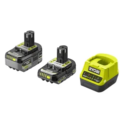 Ryobi RC18120-242X BATTERISÆT 18V 2,0 / 4,0 AH^ Batterier & Ladere