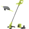 Ryobi RY18LT23A-120 + RAC155 GRÆSTRIMMER 23 18V MED BATTERI OG LADER Online
