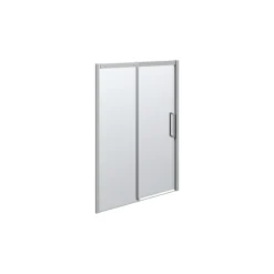 Scanbad CLASSIC SKYDEDØR KROM/KLAR 140 X 200 X 10 CM Online