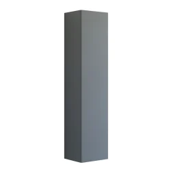 Scanbad DELTA HØJSKAB VENSTREHÆNGSLET GRÅ MAT 40 X 176 CM Outlet