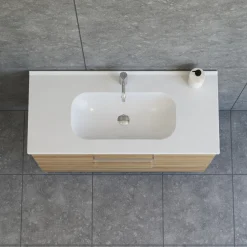 Scanbad DELTA KARAT BADMØBEL VARM EG 2 SKUFFER 101 CM^ Badeværelsesmøbler