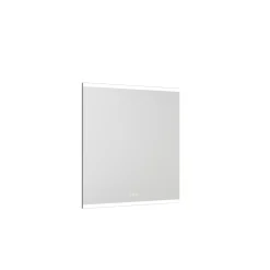 Scanbad DELTA PANORAMA SPEJL M/ LYS MED LYSSTYRING 80 X 80 CM SPEJLGLAS Hot