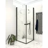Scanbad FLEXI SORT PROFIL, 1 STK. BRUSEDØR KLAR GLAS 79 CM New