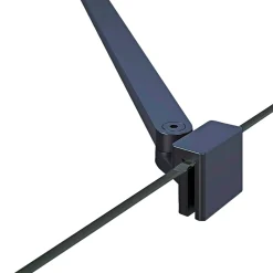 Scanbad MATCH TIL MODEL D ARM TIL BRUSEVÆG 60 CM^ Brusevægge